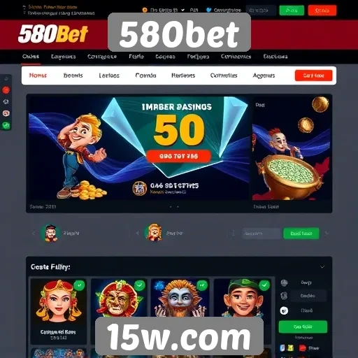 Experiência do usuário no site 580bet