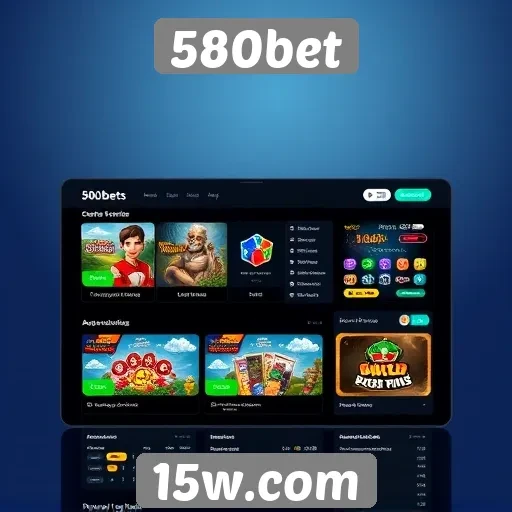 Interface do usuário no 580bet é intuitiva